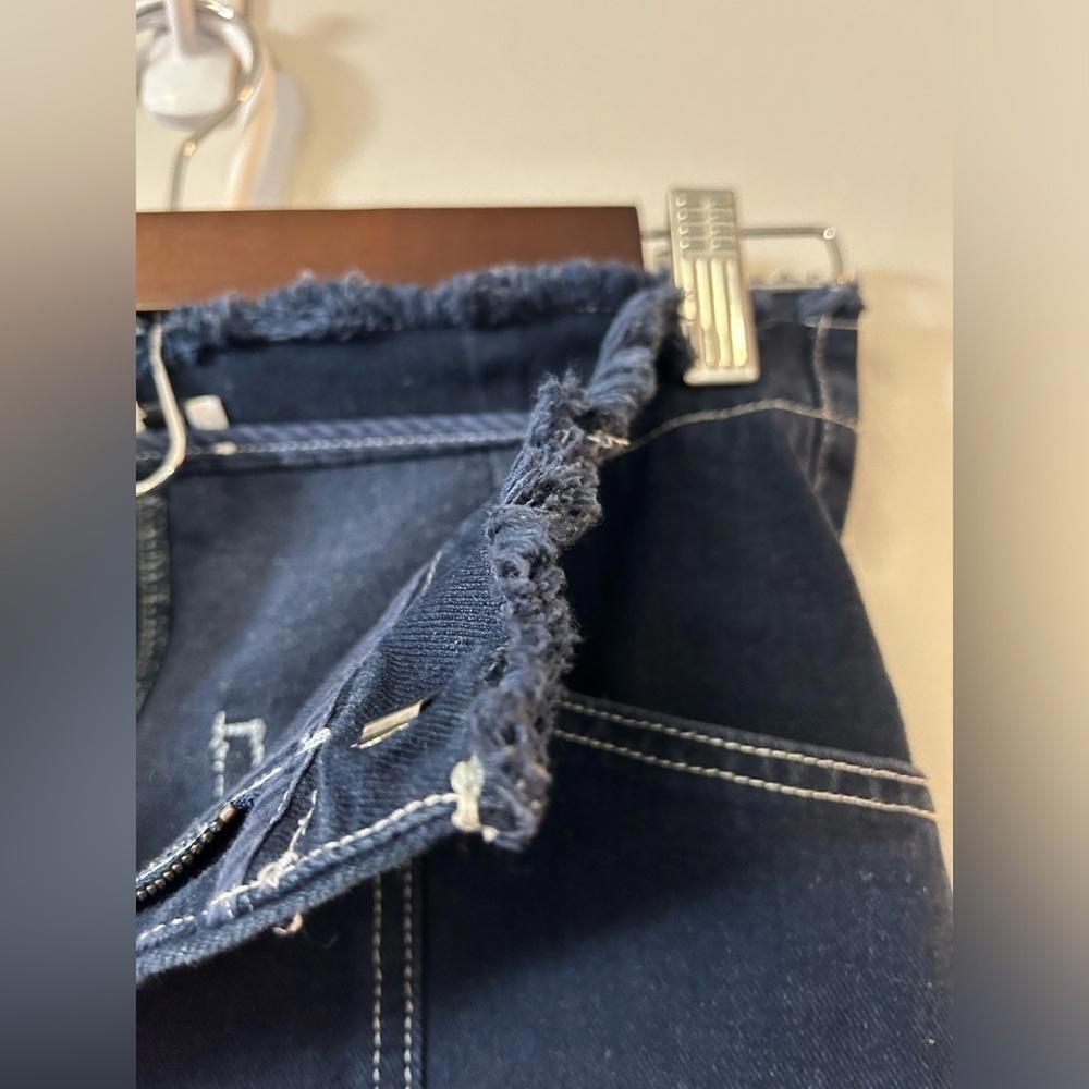 Suncoo jeans with fringe waist and cuffs - Picture 6 of 9